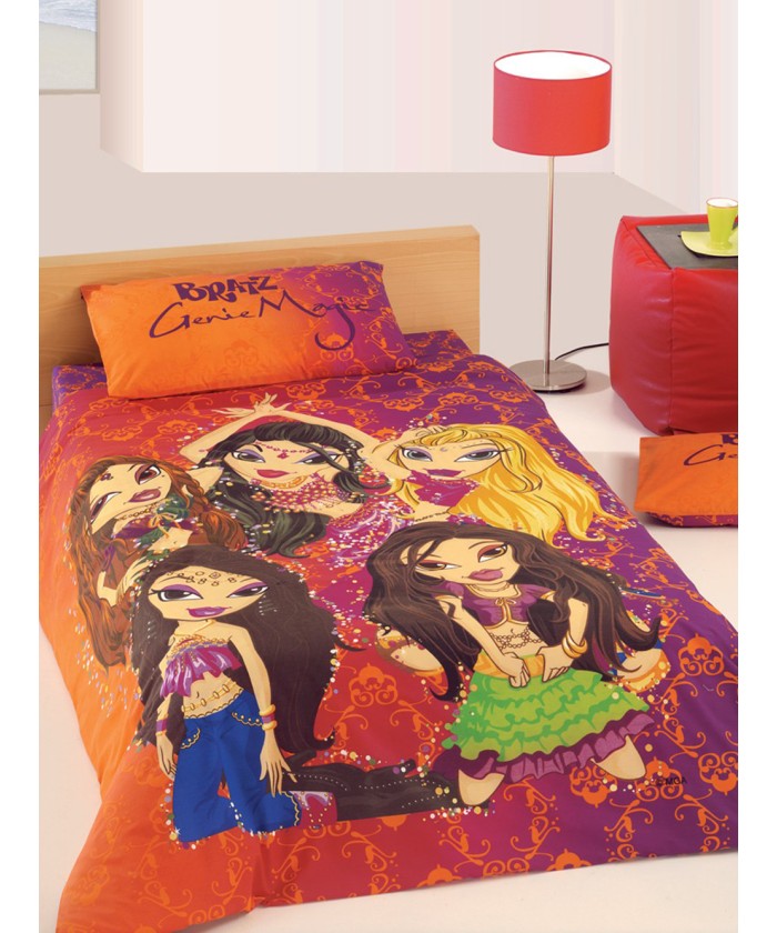 Σετ Παπλωματοθήκη Μονή 160x240 BRATZ MAGIC