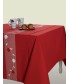 Σετ 4 Πετσέτες Φαγητού Festosi 45x50 SS-85 RUBY/NATURAL