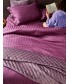 Σετ Παπλωματοθήκη Υπέρδιπλη 240x255 SATIN STRIPES LAVENDER