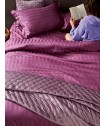 Σετ Παπλωματοθήκη Υπέρδιπλη 240x255 SATIN STRIPES LAVENDER