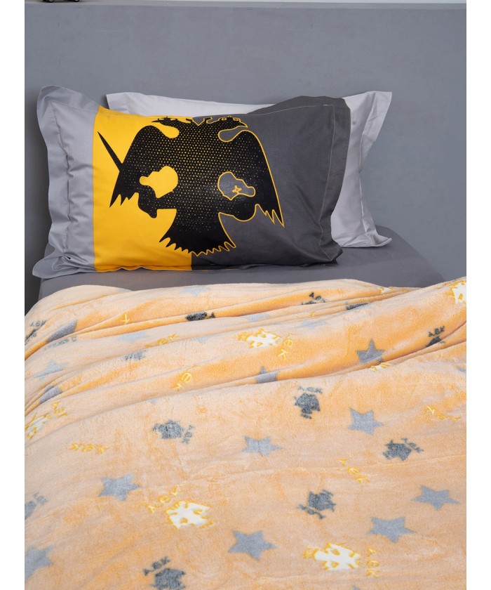 Κουβερτα Fleece Aek 1924 160x220 AEK LUMINOUS