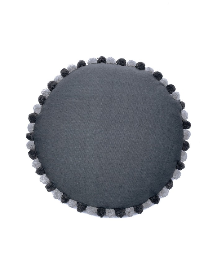 Μαξιλάρα Δαπέδου Home Decor Ø60cm SPREE GREY
