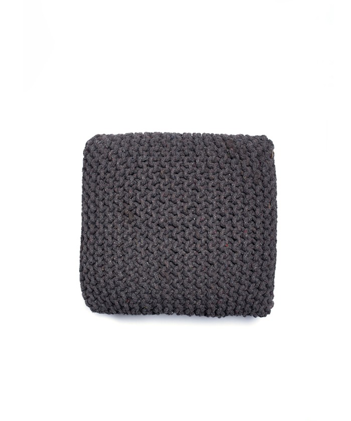 Μαξιλάρα Δαπέδου/ Πουφ 45x45x20 DEXTER COAL