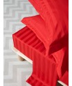 Σετ Παπλωματοθήκη Υπέρδιπλη 240x255 SATIN STRIPES FLAME