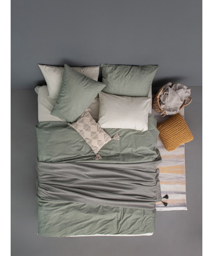Παπλωματοθήκη Μονή 170x240 LINA BEIGE