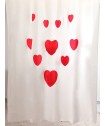 Κουρτίνα Μπάνιου 180x200 HEARTS