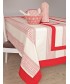 Σετ 4 Πετσέτες Κουζίνας Festosi 45x70 KP-369 NATURAL/RUBY
