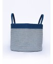 Διακοσμητικο Καλάθι Με Χερουλια Home Décor 30x40 MAGNI GREY