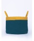 Διακοσμητικο Καλάθι Με Χερουλια Home Décor 30x40 MAGNI BLUE