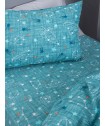 Ζευγος Μαξιλαροθηκες Φωσφοριζέ 50x70 COMET GREEN