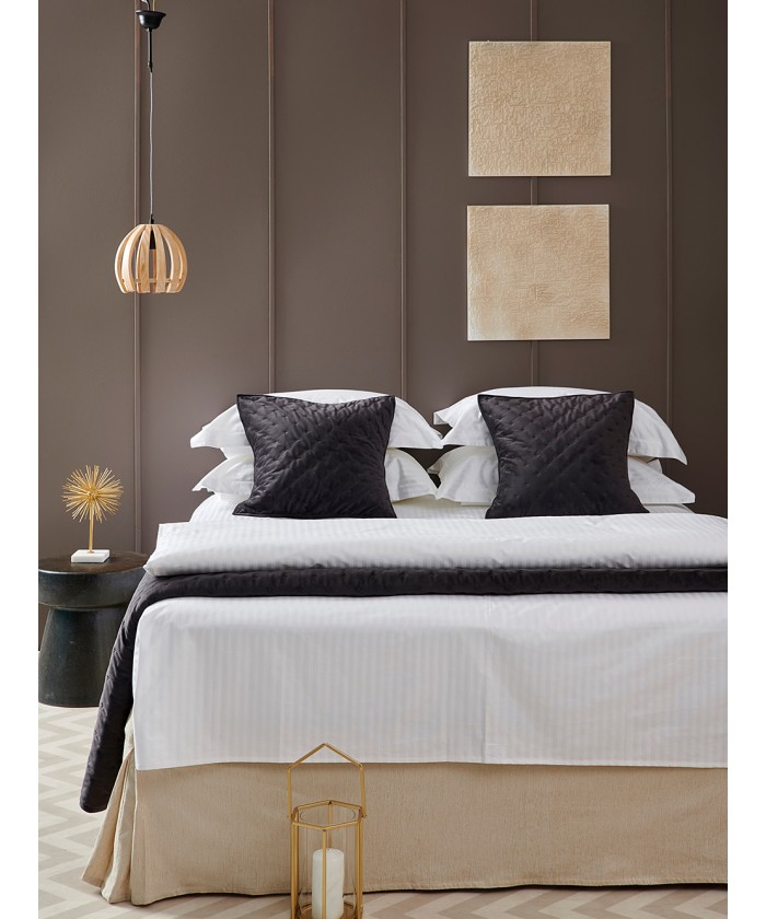 Μαξιλαροθήκη White Comfort 240TC 50x75 WHITE STRIPES
