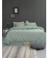 Σετ Παπλωματοθηκη Υπέρδιπλη Luminous 230x250 FLECK PISTACHIO