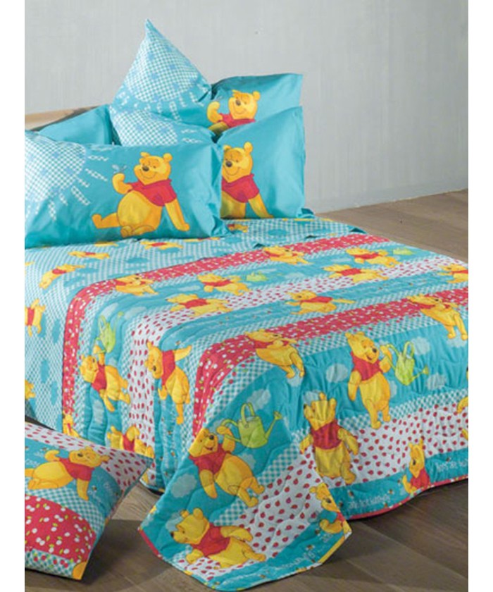 Κουβερλί Μονό Disney 170x250 POOH GARDEN