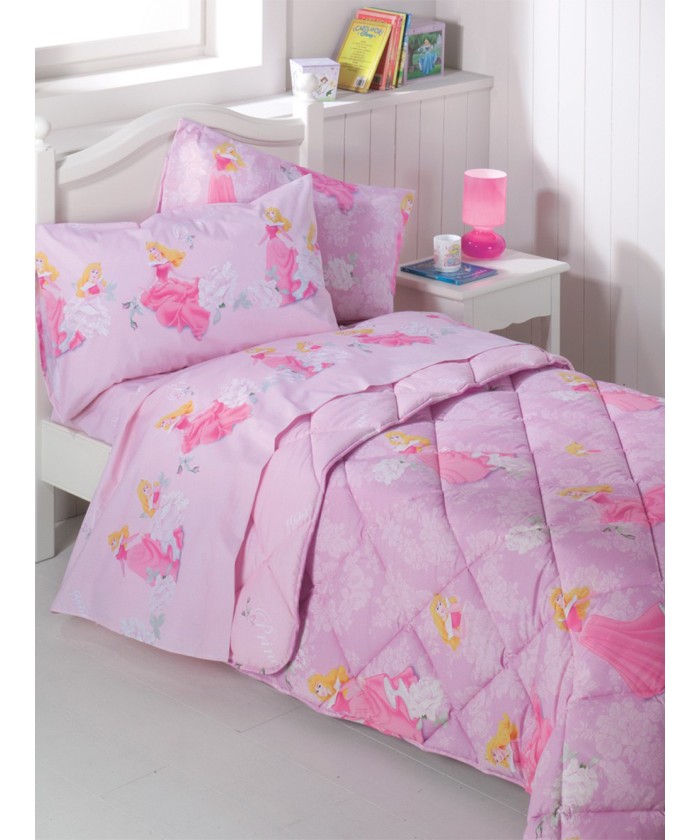 Κουβερλί Μονό Disney 170x250 AURORA LILA