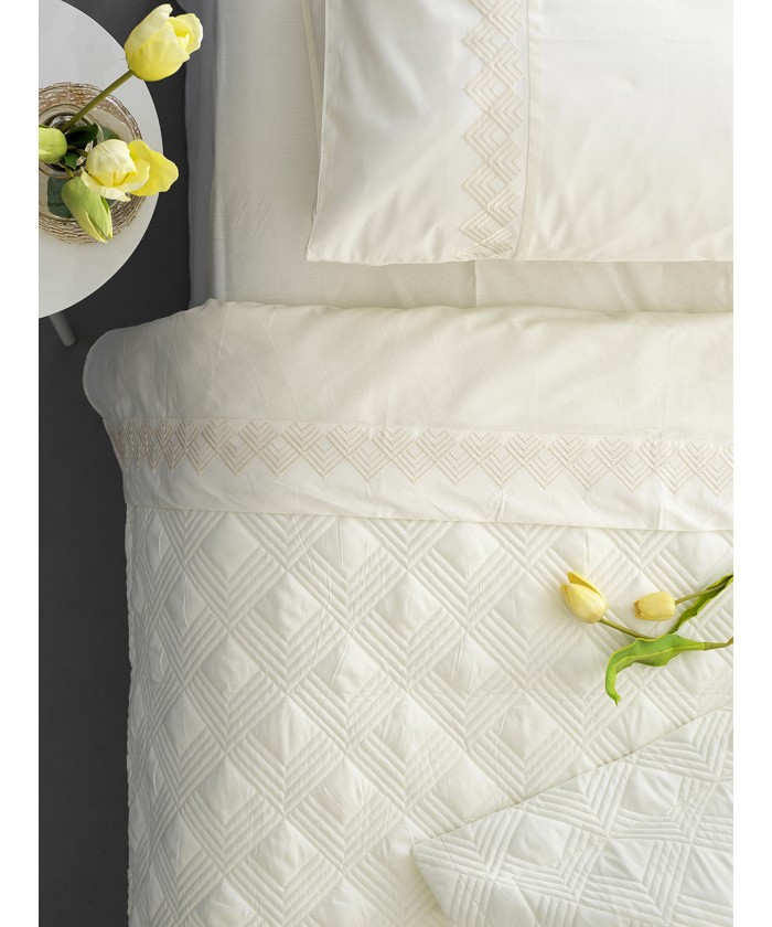 Σετ Κουβερλί & Σεντόνια Wedding Collection 240x260 WEL011 IVORY