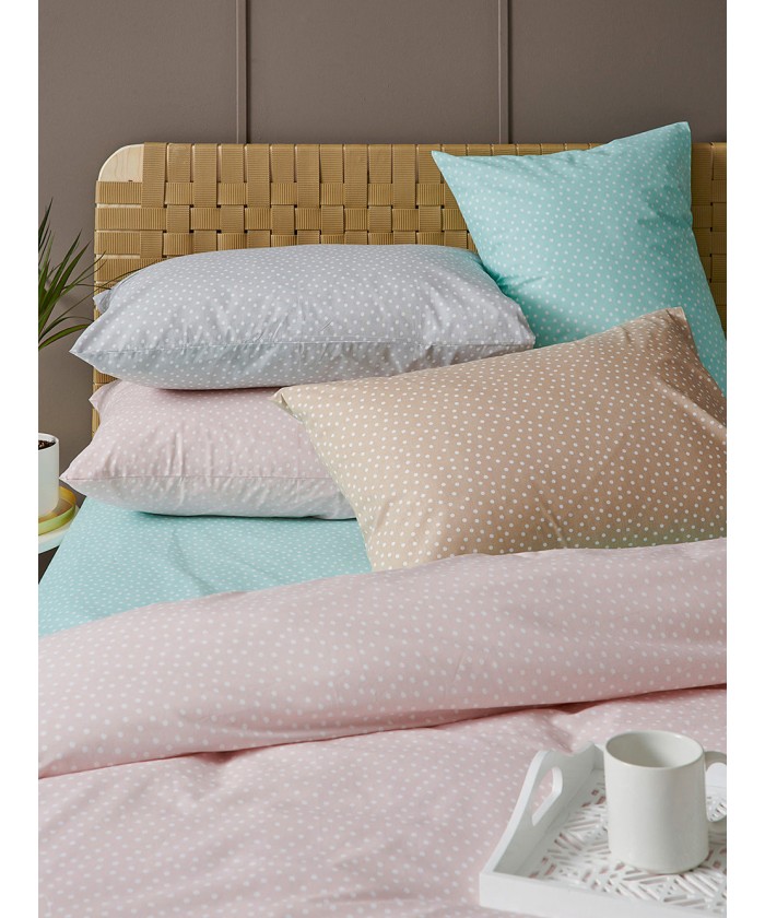 Παπλωματοθηκη Μονή 170x250 CONFETTI BEIGE