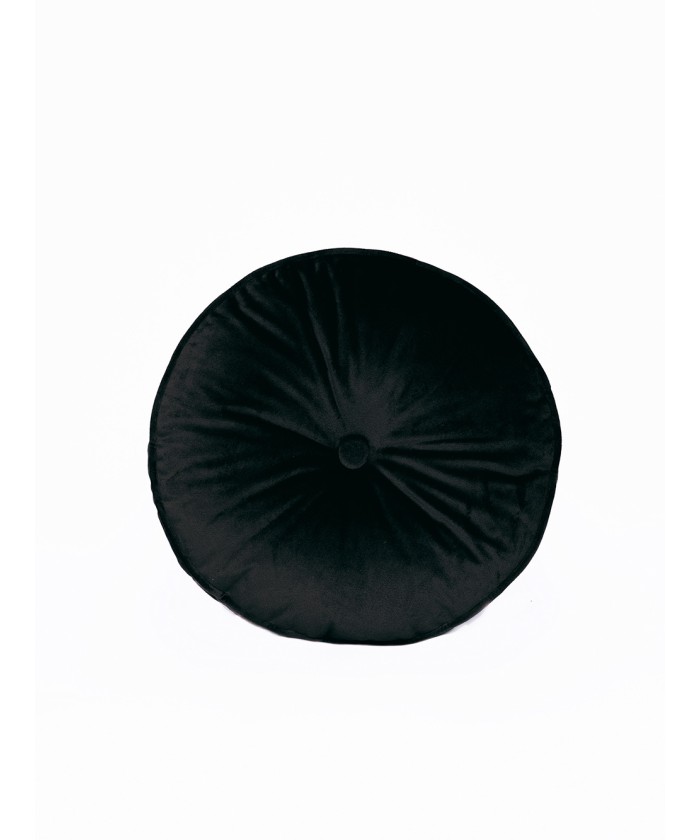 Διακοσμητικο Μαξιλαρι Velvet Feel Ø40cm VF803 BLACK