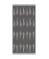 Παρεοπετσέτα Με Νεσεσέρ Beach Collection 85x160 KORA COAL