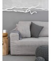 Ριχτάρι Πολυθρόνας Ελαστικό Flexi Collection FT1515 GREY