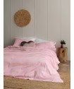 Ζευγος Μαξιλαροθηκες Oxford 50x75 LUXE SATEEN HS ROSE