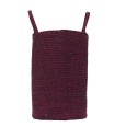 Διακοσμητικο Καλάθι Με Χερουλια Home Décor 30x45 RAN BORDEAUX