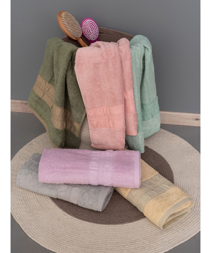 Σετ Πετσέτες Towels Collection CACTUS GREEN