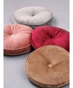 Διακοσμητικο Μαξιλαρι Velvet Feel Ø30cm VF803 GOLD