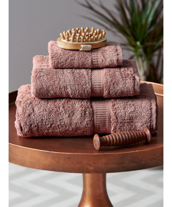 Σετ Πετσέτες Towels Collection JOLIE LIGHT BROWN