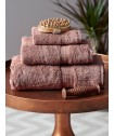 Σετ Πετσέτες Towels Collection JOLIE LIGHT BROWN