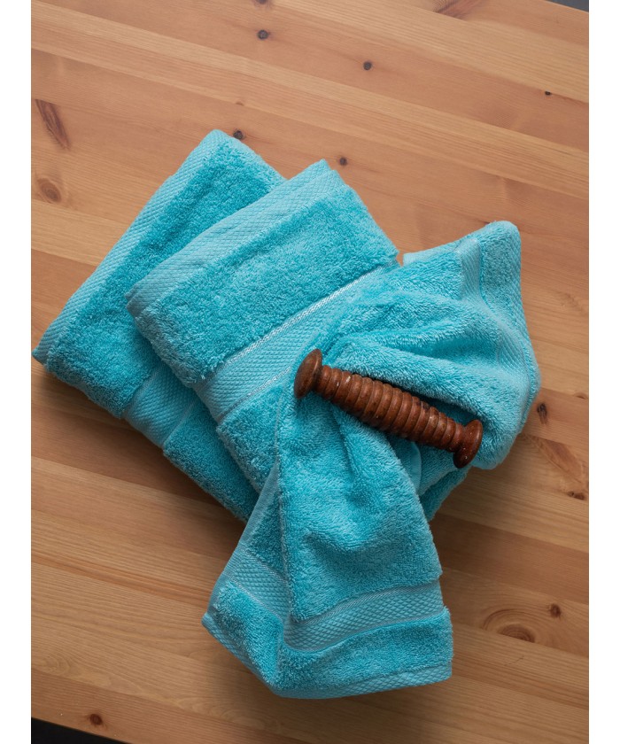 Σετ Πετσετες Towels Collection JOLIE CYAN
