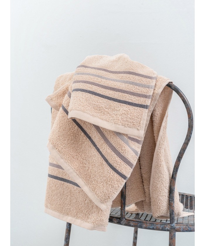 Σετ Πετσετες Towels Collection TONY BEIGE