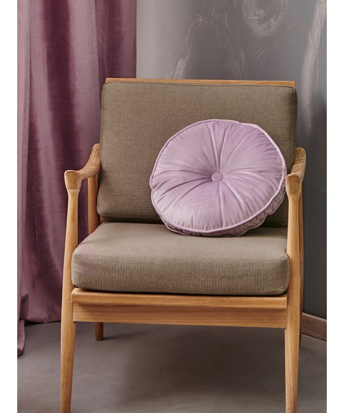 Διακοσμητικο Μαξιλαρι Velvet Feel Ø30cm VF803 LILAC