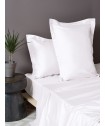 Ζευγος Μαξιλαροθηκες Oxford 50x75 LUXE SATEEN HS WHITE