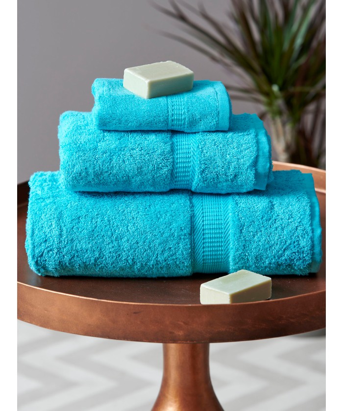 Σετ Πετσέτες Towels Collection JOLIE TURQUOISE
