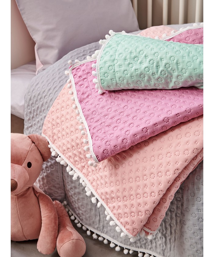 Κουβερλί Κούνιας 110x140 JUNIPER MAUVE