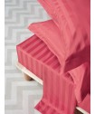 Σεντονι Υπέρδιπλο 240x270 SATIN STRIPES CORAL