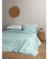 Σεντονι Υπέρδιπλο 240x270 SATIN STRIPES MINT