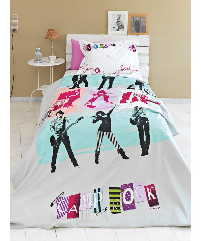 Σετ Παπλωματοθήκη Μονή Disney 170x250 CAMP ROCK