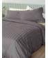 Ζευγος Μαξιλαροθηκες Oxford 50x75 SATIN STRIPES HS SILVER