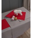 Τραπεζομαντηλο Christmas Collection 140x180 CD01 GREY