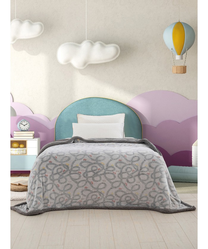Κουβερτα Fleece Μονή Φωσφοριζέ 160x220 TRIP