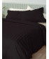 Σεντονι Υπέρδιπλο 240x270 SATIN STRIPES HS BLACK