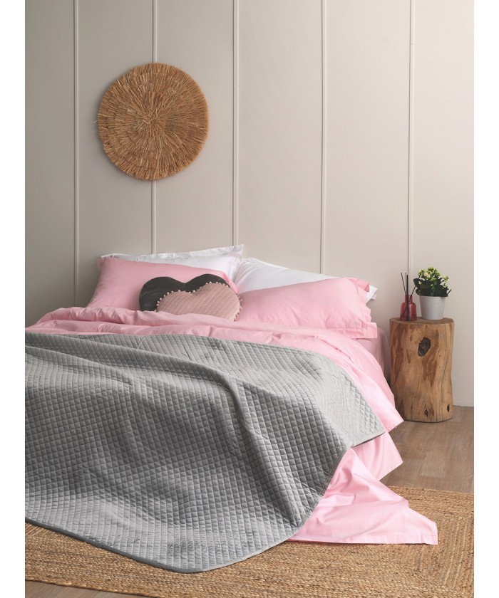 Κουβερλί Υπέρδιπλο 230x250 ELWIN GREY