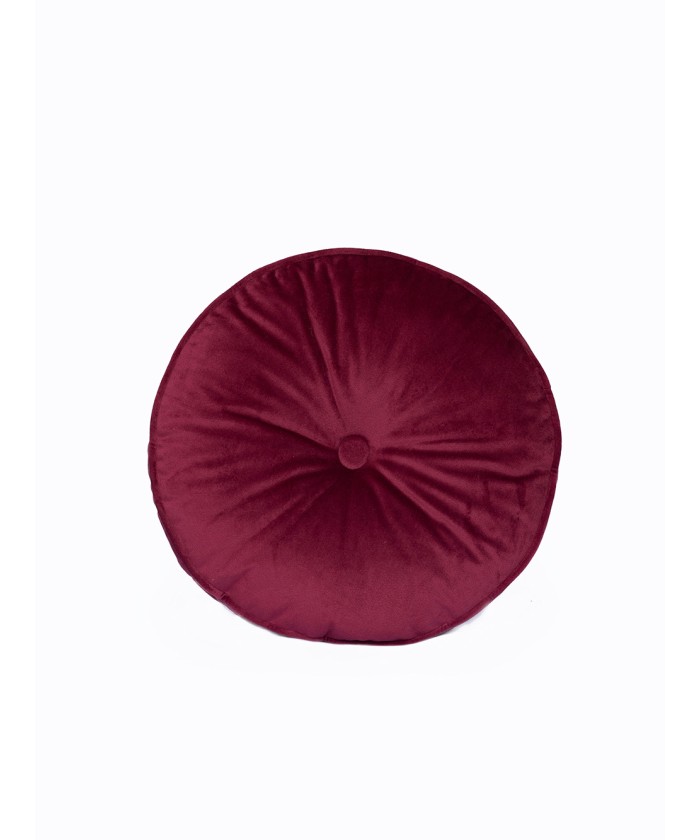 Διακοσμητικο Μαξιλαρι Velvet Feel Ø40cm VF803 BORDEAUX