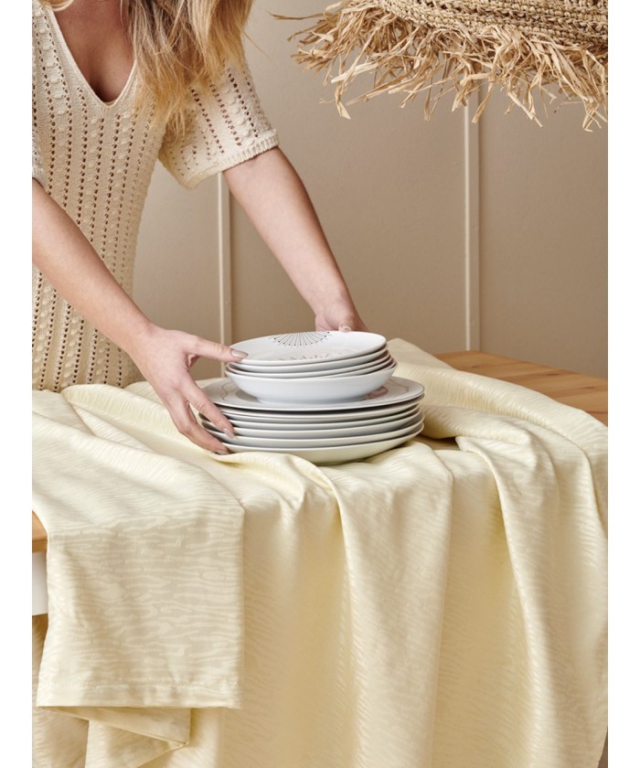 Σετ Τραπεζομάντηλο & Πετσέτες Φαγητού Formal Dinner 160x300 WATER