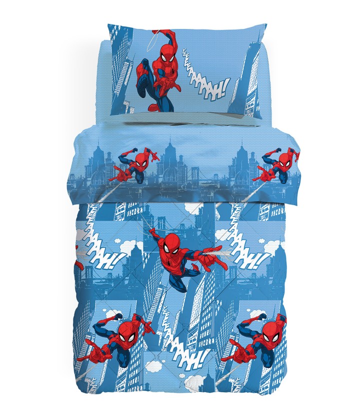 Παπλωμα Μονό Disney 160x250 SPIDERMAN CITTA