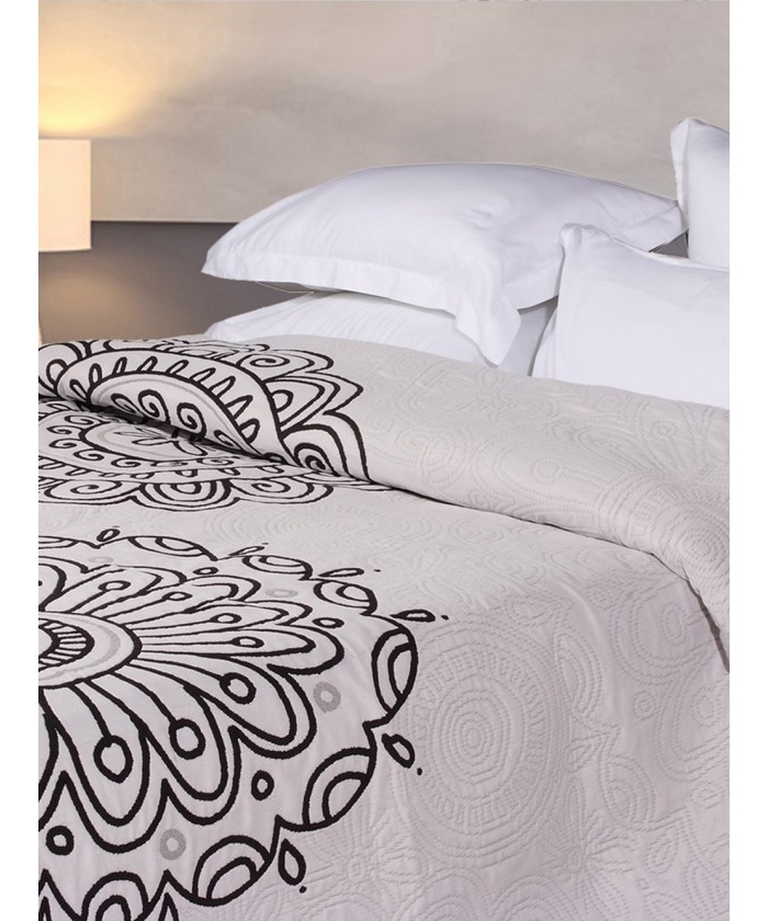 Κουβέρτα Cotton Rich 160x260 HAPPINESS