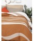 Κουβέρτα Cotton Rich 220x260 WAVES ECRU/SALMON