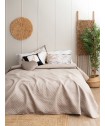 Κουβερλί Υπέρδιπλο 230x250 ELWIN BEIGE