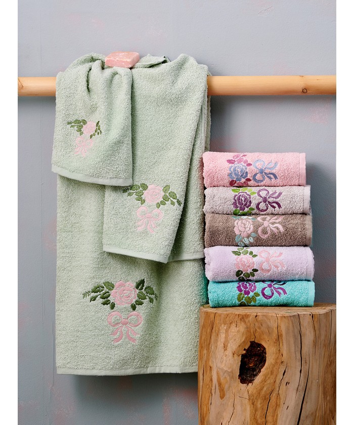 Σετ Πετσέτες Towels Collection ROSELIA TINT